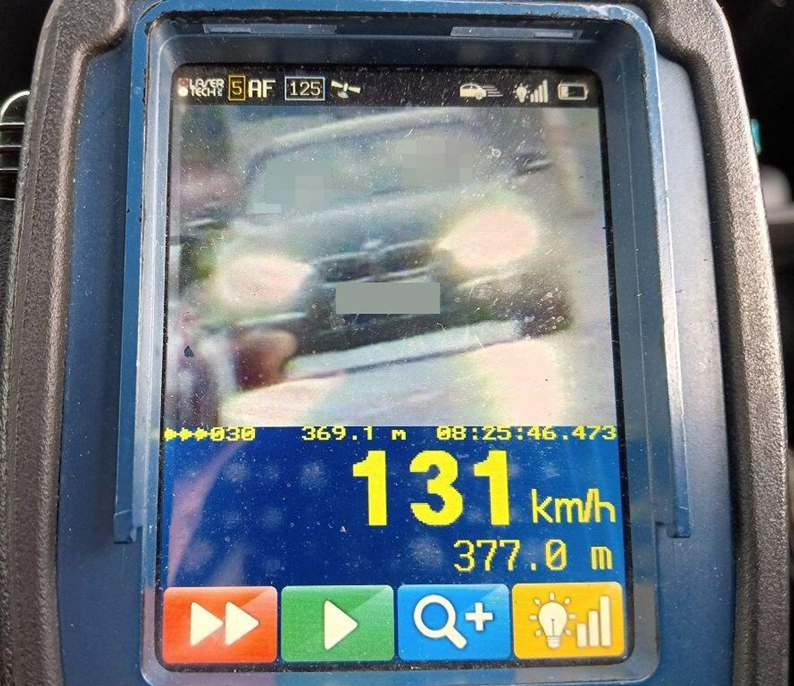 Policjanci bialskiej grupy SPEED zatrzymali 31-letniego kierowcę BMW, który przekroczył prędkość o 81 km/h